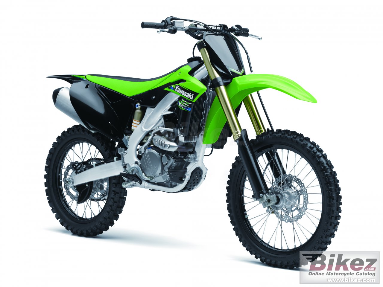 Big Kawasaki kx 250f picture and wallpaper from Bikez.com